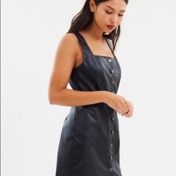 LIONESS LEATHER MINI DRESS - Picture 2 of 5